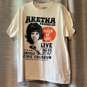 Aretha Franklin Concert Graphic Tee